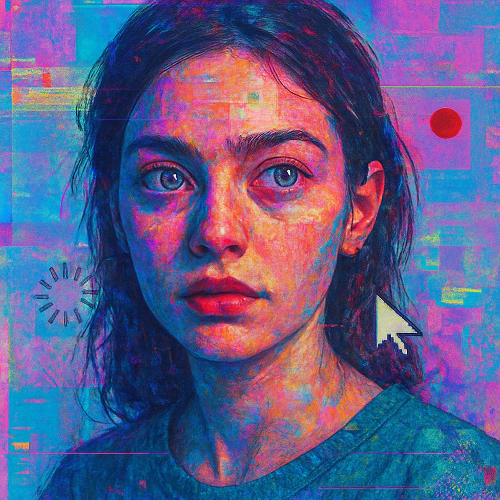 portrait of a person with expressive eyes