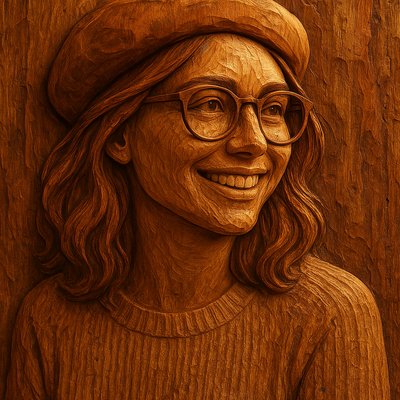 Wood Carving Sculpture Art Style Style Transfer Example