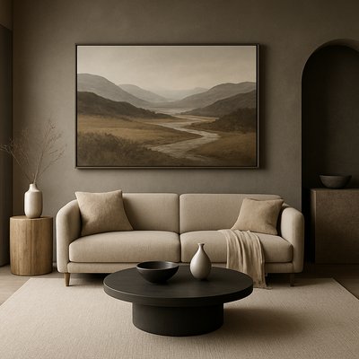 wide landscape with natural scenery