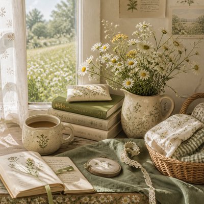 still life with everyday objects