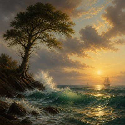 a tree in nature