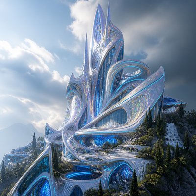 majestic castle on a hilltop