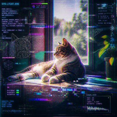 a cat lounging in a sunlit window