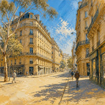 Australian Art Style Style Transfer Example