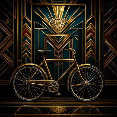 bicyle resting against a wall
