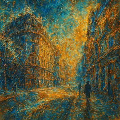 Reactive Chemical Photography Style Transfer Example