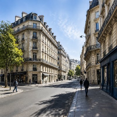 Realistic Landscape Art Style Style Transfer Example