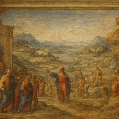 wide landscape with natural scenery