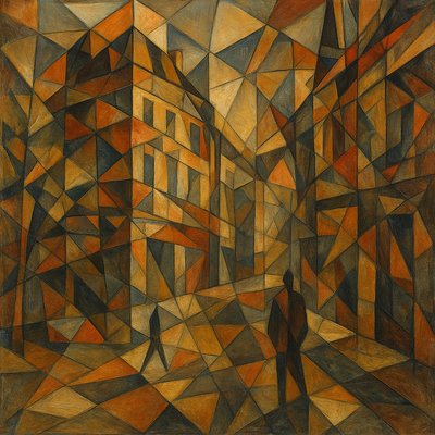 Cubist Still Life Art Style Style Transfer Example