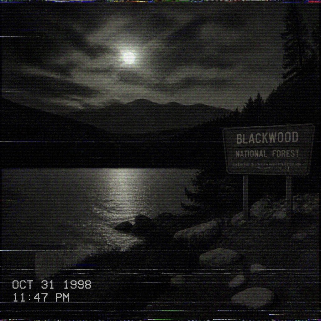 wide landscape with natural scenery — Analog Horror Aesthetic