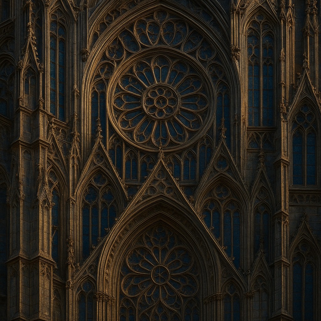 Gothic Architecture Art Style Transfer Example