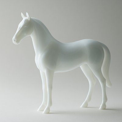 animal standing in natural pose