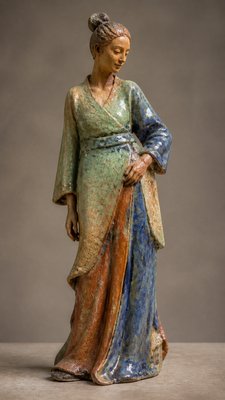full-length portrait of an elegant figure