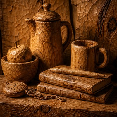 still life with everyday objects