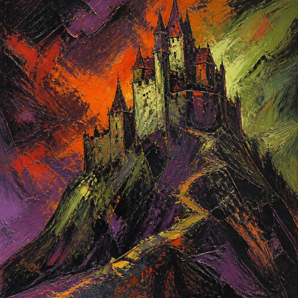 majestic castle on a hilltop