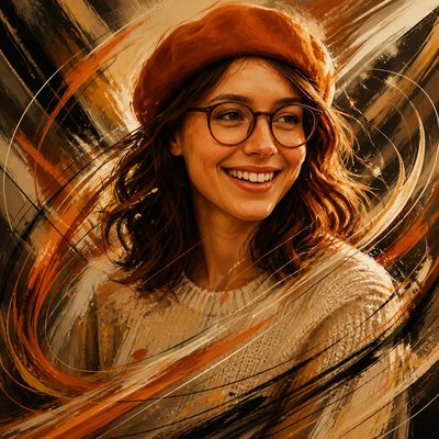 Dynamic Composition Art Style Style Transfer Example