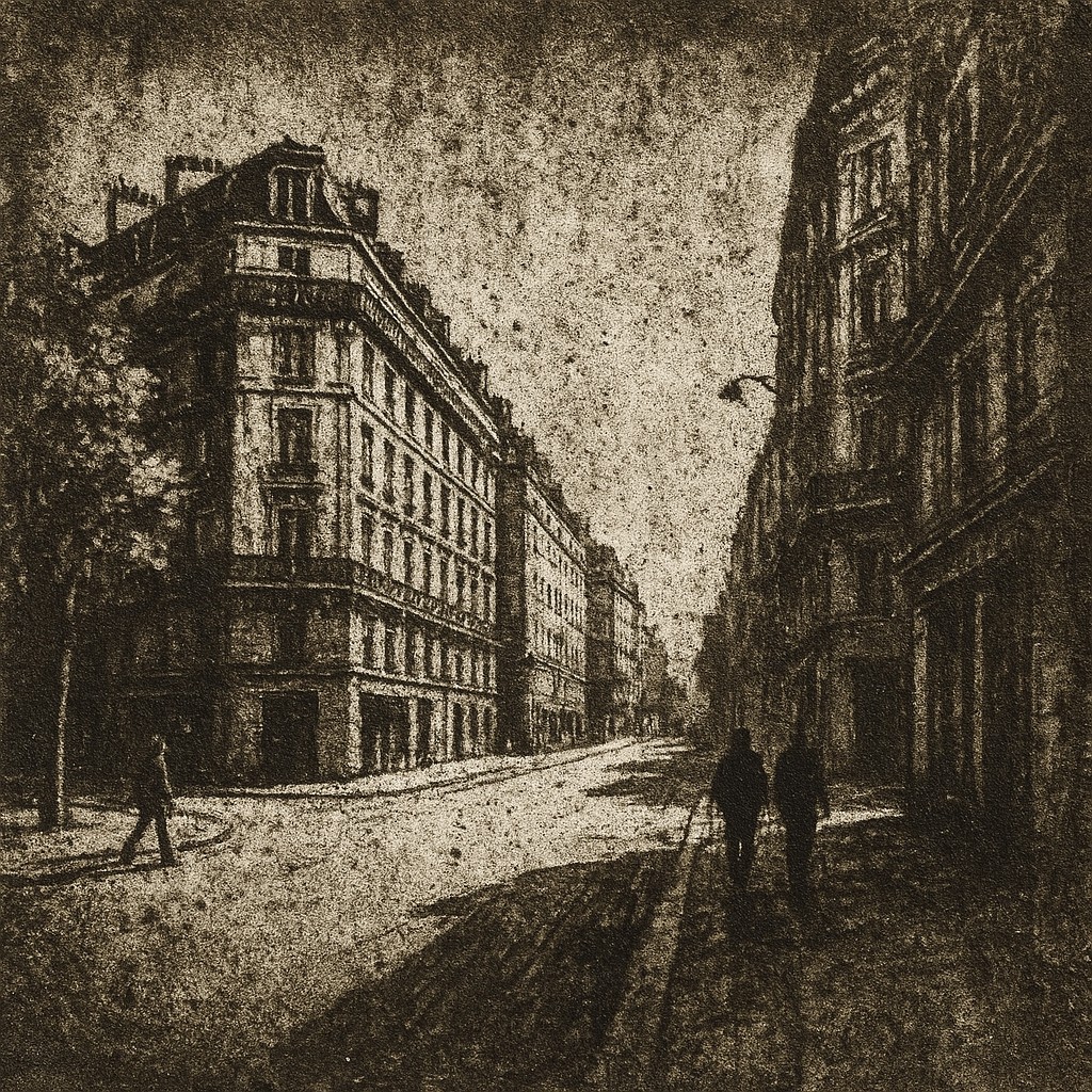 Reverse Graffiti Street Art Style Style Transfer Example