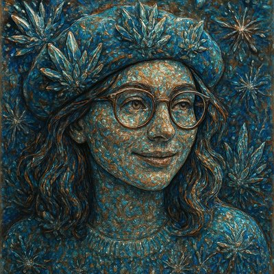 Crystalline Glaze Ceramic Art Style Style Transfer Example