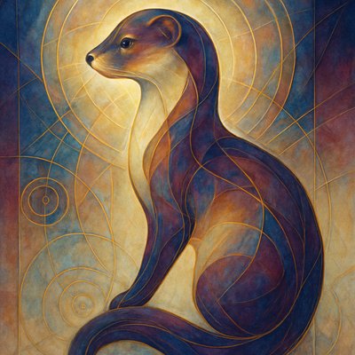 animal standing in natural pose