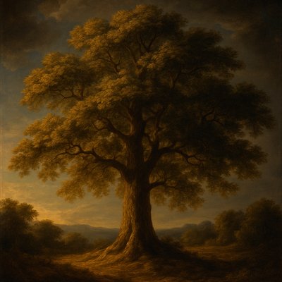 a tree in nature