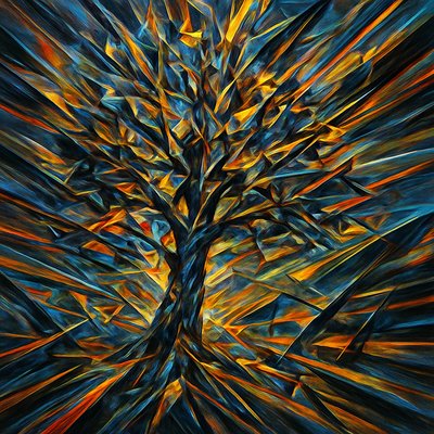 a tree in nature