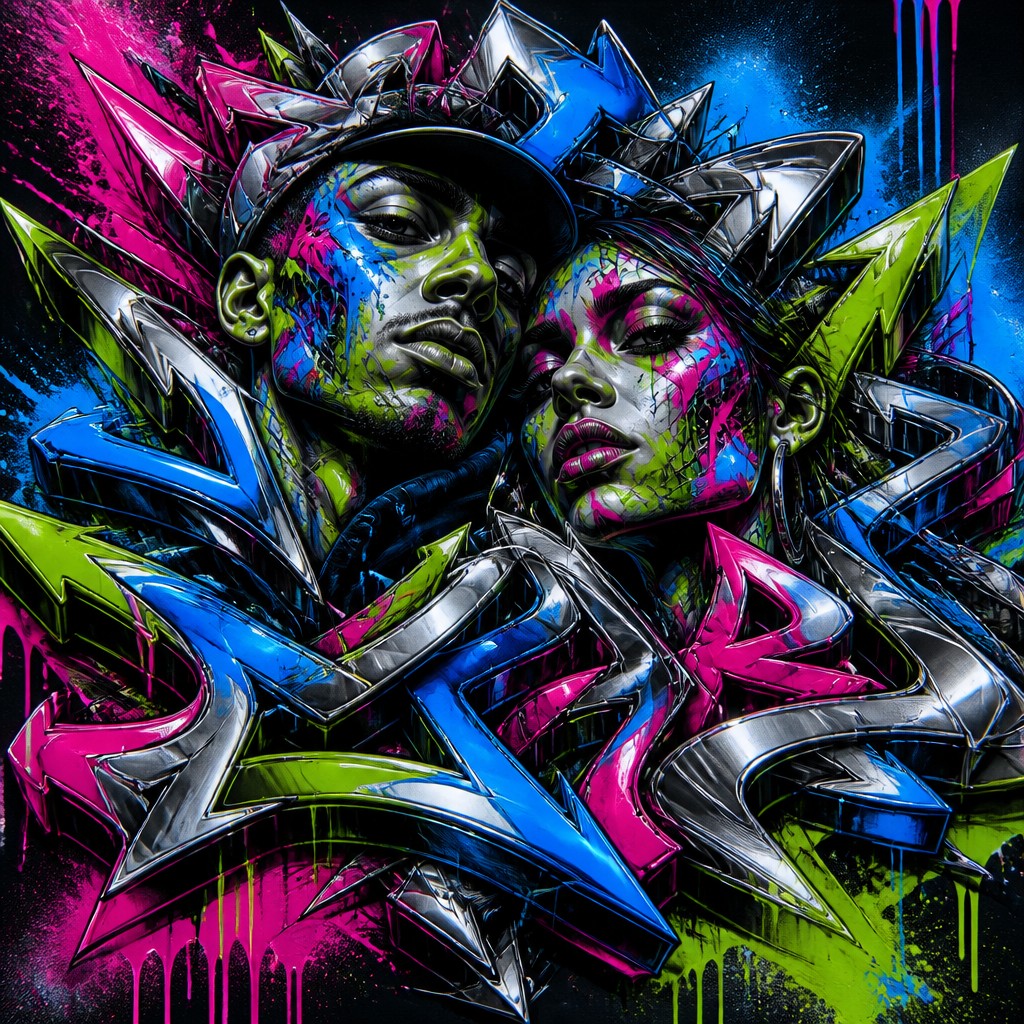 portrait of two people together