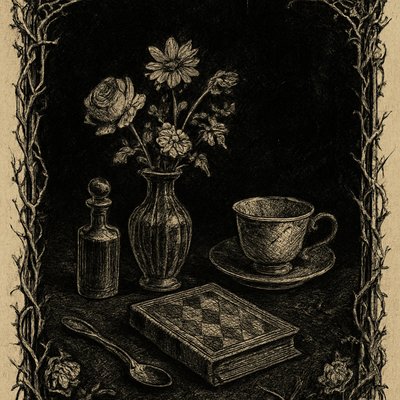 still life with everyday objects