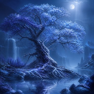 a tree in nature