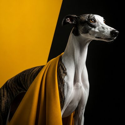 animal standing in natural pose