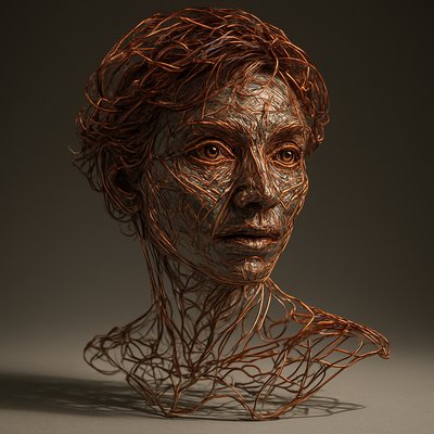 portrait of a person with expressive eyes