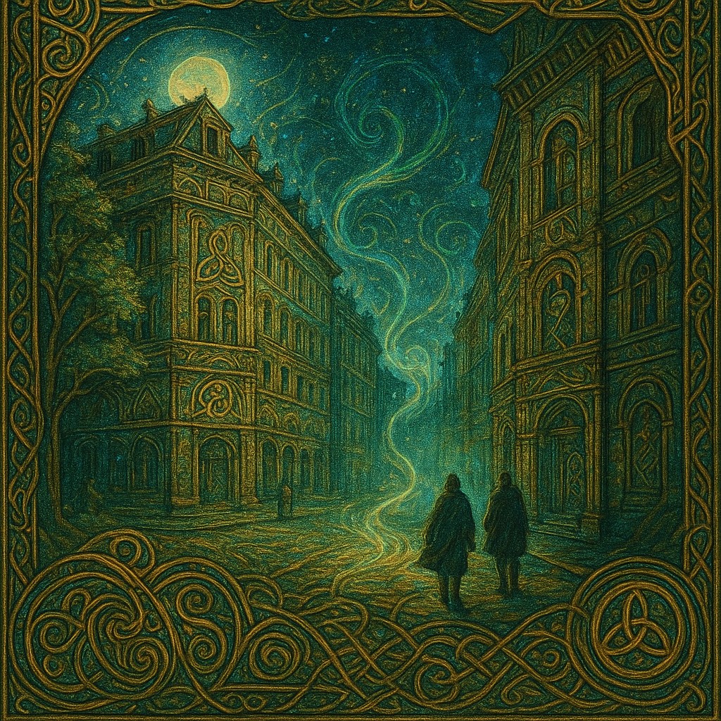 Celtic Fantasy Art Style Transfer Example
