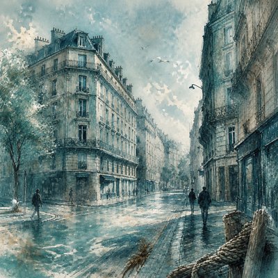 Oceancore Aesthetic Style Transfer Example