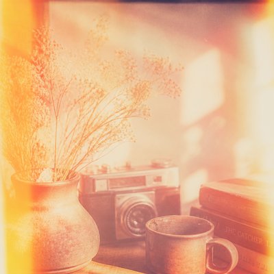 still life with everyday objects