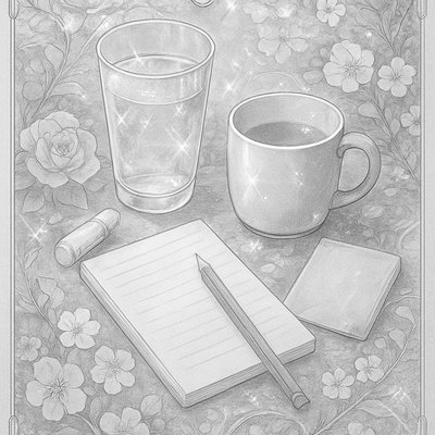 still life with everyday objects
