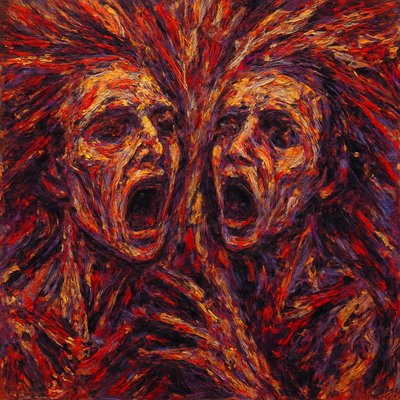 portrait of two people together