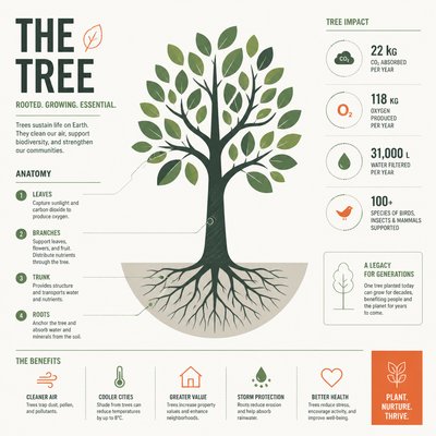 a tree in nature