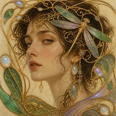 Art Nouveau Jewelry Design 1