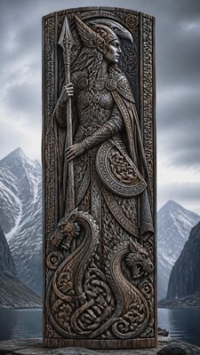 full-length portrait of an elegant figure