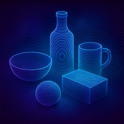 still life with everyday objects
