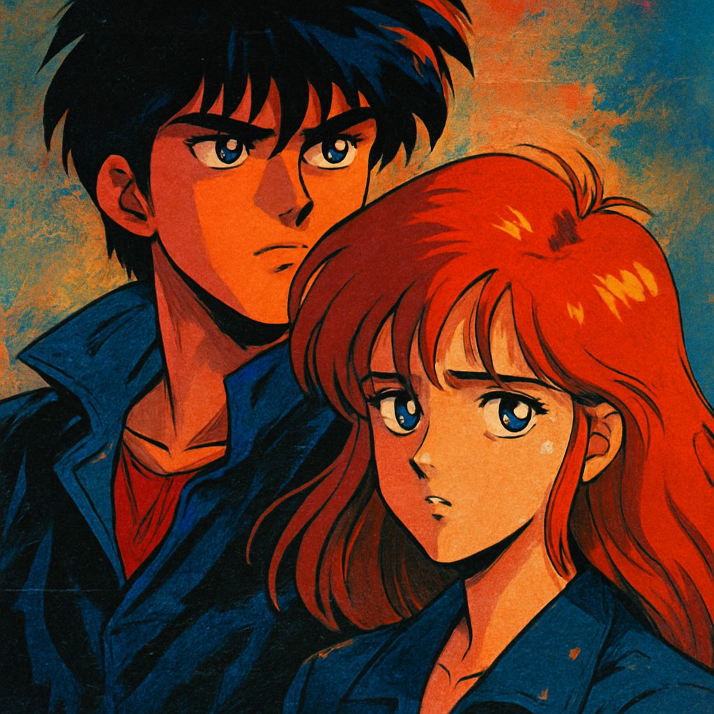 portrait of two people together