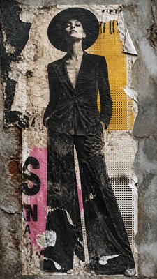 full-length portrait of an elegant figure