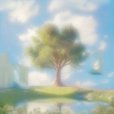 a tree in nature