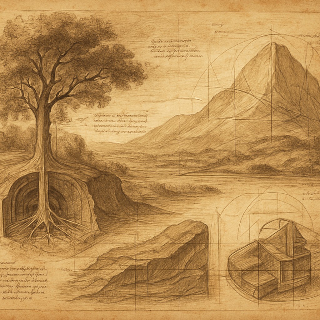 wide landscape with natural scenery