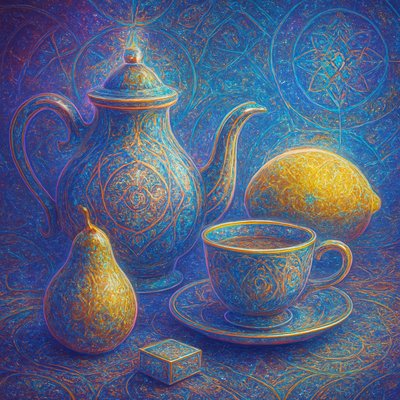 still life with everyday objects