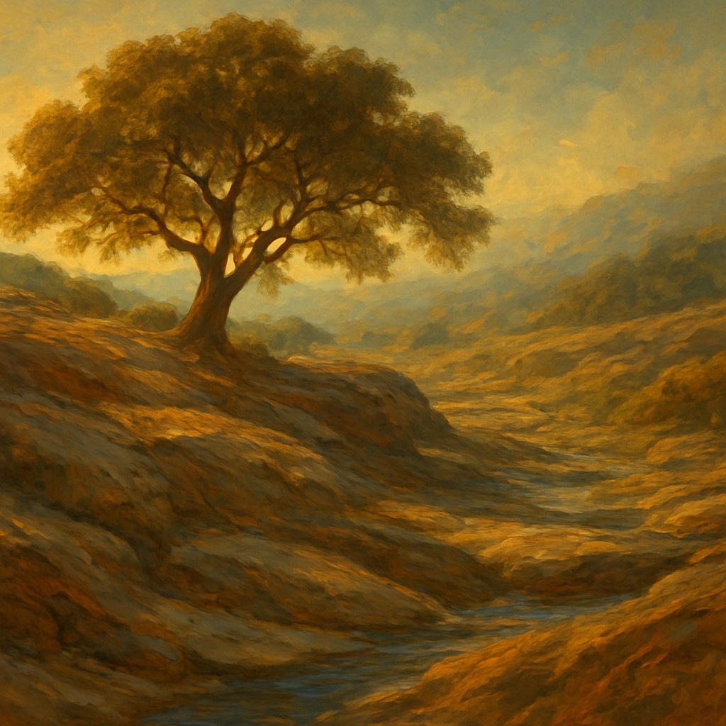 a tree in nature