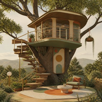 a tree in nature