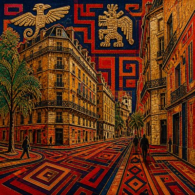 Panamanian Art Style Style Transfer Example
