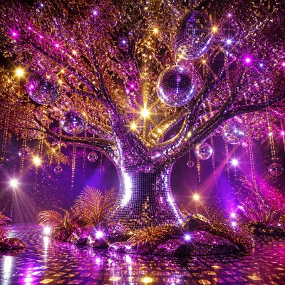a tree in nature — Disco Aesthetic