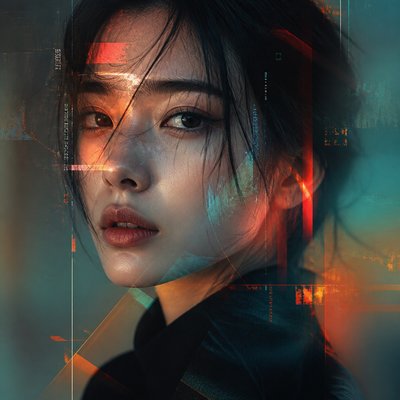 Contemporary Digital Landscape Art Style example