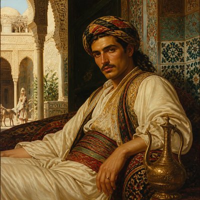 Orientalist Painting Style 1